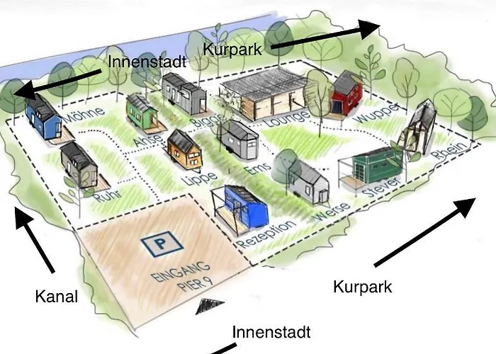 Tiny House Stever Im Pier9 Tiny House Apartahotel 3*